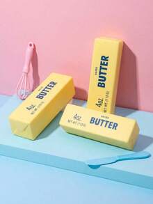 保湿黄油棒捏捏乐减压玩具，新奇快速回弹减压玩具，办公桌面感官玩具，趣味派对礼物，捏捏乐生日礼物，小礼品袋填充物，舒缓焦虑神器 - 彩色 - 查看 4