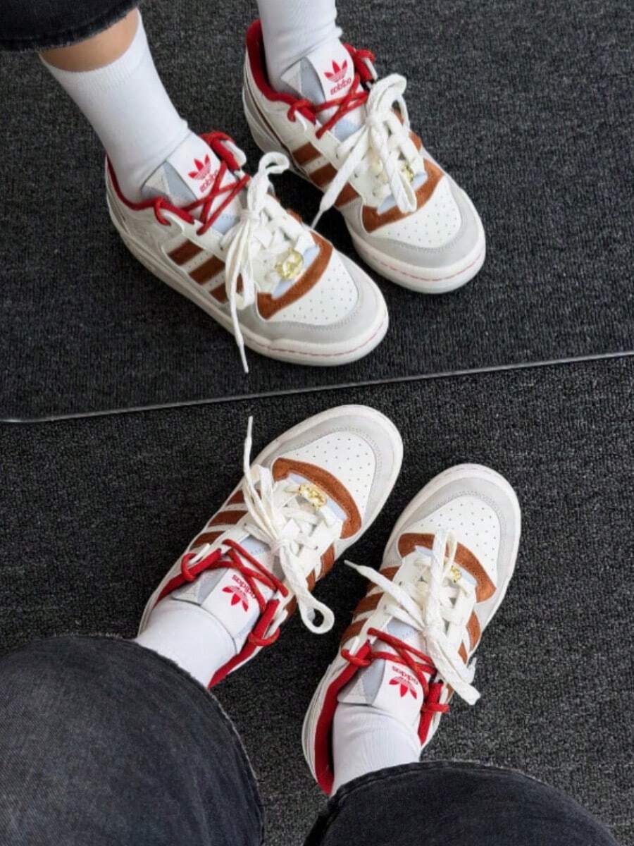 adidas Originals FORUM CL Zapatillas bajas unisex de corte cómodo, color blanco jade - Hanyu White - Ver 1