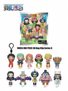TOEI ANIMATION 1个官方授权随机角色盲盒钥匙扣，可爱动漫人物PVC钥匙扣，精致超值惊喜盲盒礼物，送给粉丝和朋友 - 多色4 - 查看 3