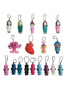 1pc Ampoule Opener Keychain, Syringe Shaped Cutter, Nurse/Doctor Ampoule Opening Assist Tool, Bottle Breaker - Can Be Used As A Keychain, Backpack Charm, Car Keychain, Bag Accessory Or Decoration. Suitable For Various Bags, Cameras, Headphones, Keychains, Handbags, Tote Bags, Crossbody Bags, Women's Shoulder Bags, As Well As Women's Wallets And Purses, Mother's Day Gift - Multicolor - View 10