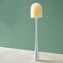 Cup Cleaning Brush, Long Handle Cup Cleaner, Suitable For Cups, Bottles, Blenders, Household Cleaning - Baby Blue - View 7