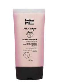 SUPER HIDRATANTE CORPORAL E FACIAL MORANGO BETTER ME - Hyaluronic Acid - Visão 1