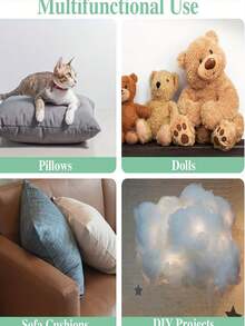 High-Quality White Polyester Fiber Filling - Suitable For Stuffing Plush Toys, Pillows, Quilts And Pads - 5A - View 4