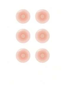 2/4pcs Women Silicone Mini Invisible Breathable Nipple Covers, Reusable Comfortable Non-Slip Breast Petals, Suitable For Daily Commute, Date, Wedding, Party, Beach Vacation, Perfectly Match Camisole, Backless Dress, Strapless Top And Swimwear, Multiple Colors Available - Multicolor - View 10