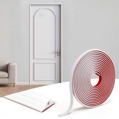 Art3d 30Ft Flexible Peel And Stick Crown Molding Trim, Self-Adhesive Panel Moulding Décor Lines For Wall Door Cabinet Frame, Mirror Window Borders & Home DIY, Black