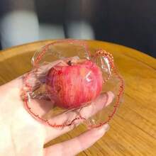 Hyper-Realistic Soft Squishable Stress Relief Toy, Apple, Orange, Persimmon Fruit Squishy Slow Rebound Squeeze Toy - Multicolor - View 8