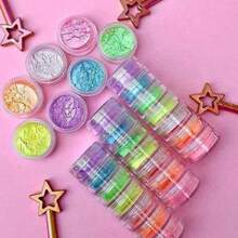 Nail Glitter Powder - Multicolor - View 1