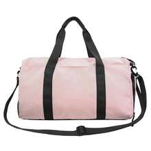 大容量防水旅行包，带侧网袋和可调节肩带，适合健身和周末短途旅行 - 彩色 - 查看 11