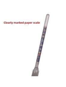 1pc Household Alcohol Concentration Tester, Ethanol Detection Range 0-96% + Glass Alcohol Concentration Tester 0-96% - Multicolor - View 4