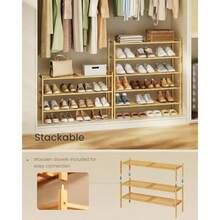 Shoe Racks - Naturel - Voir 4