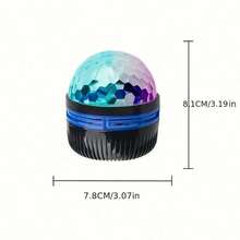 USB Wave Ripple Projector With Ripple Effect, Feels Like Being Surrounded By Waves, Suitable For Toys, Gifts, Birthday Presents, Game Room, Bedroom, Living Room - Multi-color light - View 8