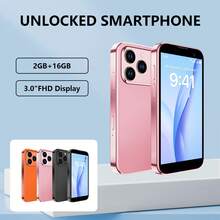 [Spring] 3G Mini Smartphone. Dual SIM Card Slots, Palm-Sized Phone. Features Include Photo Taking, Video Recording, And Video Streaming. Available In Black And Pink. Mini Phone. A Great Birthday Or Wedding Gift. Easter Gifts. - màu đen - Xem 2