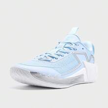 XTEP 微波炉蓝/银色男士休闲运动鞋 - 微波藍/銀色 - 查看 1