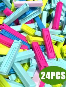 Sealing Clip,7.5cm, Snack Preservation Clip, Tea, Milk Powder, Kitchen Food Bag, Sealing Clip, Plastic Food Clip Wedding Party Gift Bags - Multicolor - View 10