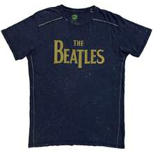 The Beatles Drop T Snow Wash T Shirt - Navy - View 1