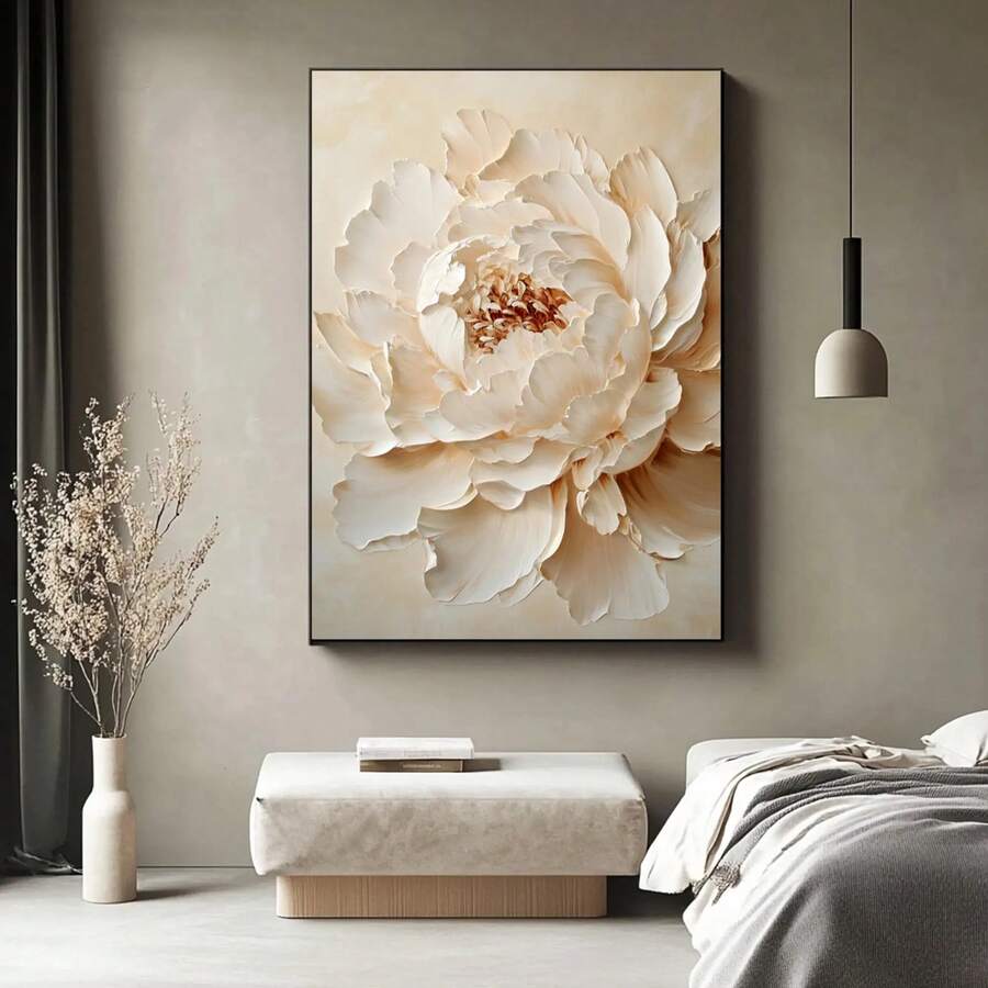 Modern Vintage Print Canvas Art, Frameless Wall Decor For Living Room & Bedroom, Unframed Botanical Theme Poster - 222 - View 1
