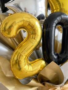 12 pièces/set Ballons de décoration pour fête de remise des diplômes, bouquet de ballons 4 styles, mini hibou docteur/bonnet de graduation/"Tu l'as fait" rond/ballons étoiles 10 pouces or/noir/argent/or rose, 2026, cérémonie de remise des diplômes - Voir 7