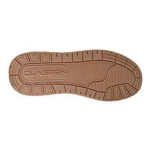 CLASBEN ORCUS MEN'S FAUX LEATHER BROWN TENNIS SHOES - Cafe - View 3