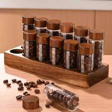 12 chai thủy tinh mini 0.33oz, hộp đựng di động tiện dụng cho du lịch, dã ngoại, cắm trại, nhà bếp, lọ thủy tinh không mùi, thích hợp để đựng đồ Giáng sinh, chai thủy tinh mini, hộp đựng di động, lọ đựng đồ du lịch, chai thủy tinh không mùi, đồ dùng nhà bếp cắm trại, đồ dùng Giáng sinh, quà tặng Ngày của Cha, phụ kiện du lịch, đồ dùng cần thiết cho kỳ nghỉ, đồ dùng du lịch, đồ dùng gia đình, dụng cụ cắm trại - Nhiều màu - Xem 7