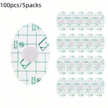 20Pcs Disposable Waterproof Ear Stickers Adults Shower Ear Pad Cover Salon Hairdressing Dye Shield Anti-Wear Heel Patch - Green - View 10
