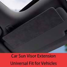 1pc Car Sun Visor Extension, Car Anti-Glare Sun Visor Extension, Suitable For Driver And Passenger, Universal Car Interior Accessory, Car Sun Visor With Buckle Closure - A - View 11