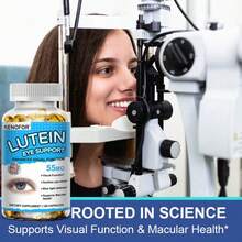 Bunkell Eye Health  Softgels - WIth Zeaxanthin 55mg Supplement - Supports Normal Retinal Cell Function, Retina, Lens & Macula Health - 120 Softgels - 1 Bottle - View 5