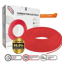 THW-LS/THHW-LS CE RoHS 12 AWG Wire In Red Box - Red - View 3