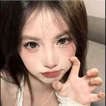 轻盈仙女假睫毛 ~ 漫画恶魔妈妈风，分段式假睫毛，透明睫毛杆，自然款 - C - 查看 6