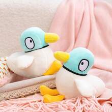 1个可爱卡通小鸟毛绒玩偶，儿童鸟类毛绒玩具礼物 - 彩色 - 查看 4