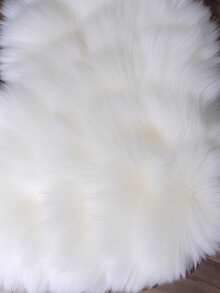 新生儿摄影垫，白色圆形背景垫，婴儿摄影道具 - 白色 - 查看 5