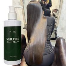 MELAO 角蛋白发膜 250克 - 修护受损发质 | 深层滋润控油 | 在家也能享受沙龙级美发效果 | 蕴含天然植物油，滋养秀发，令柔顺亮泽 - 250g - 查看 5