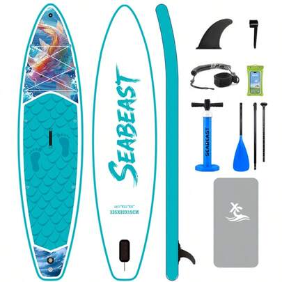 335 cm aufblasbares Stand-Up-Paddle-SUP-Board
