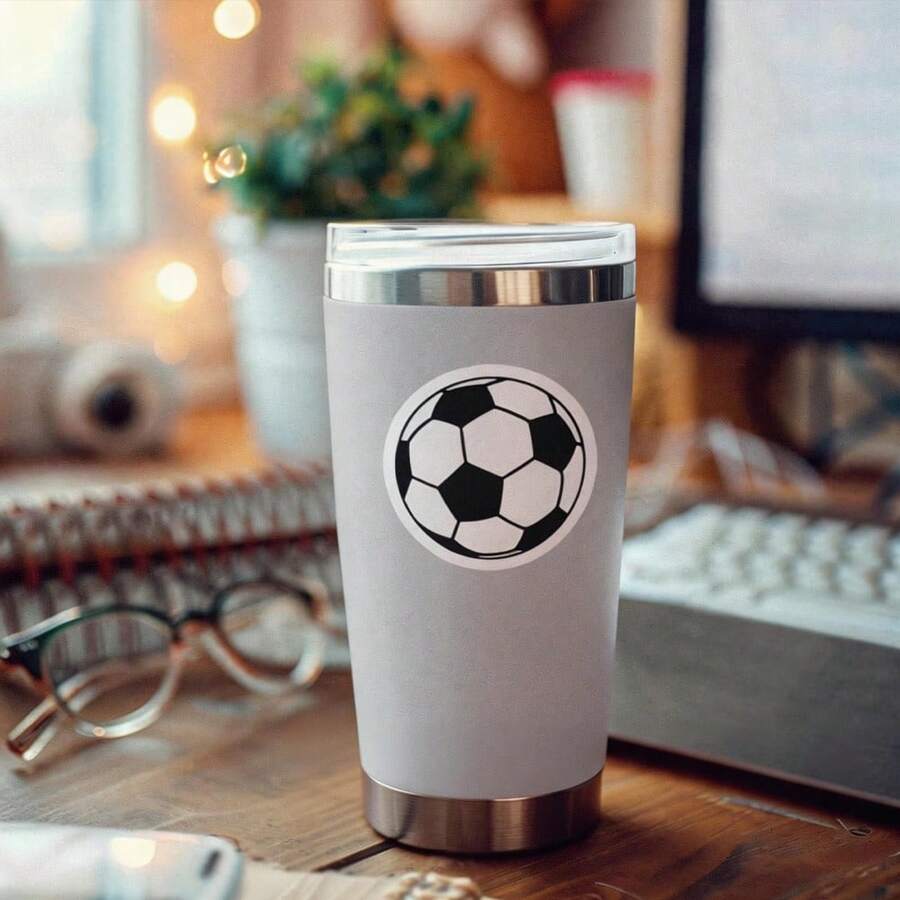 Football Stickers Suitable For Laptops, Water Bottles, Notebooks, Phones, Etc. Ideal Gift For Football Players, Teams, And Fans - View 1