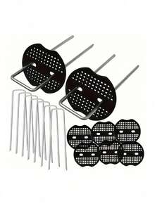 Metal Garden Staples, Suitable For Barrier Fabric, Irrigation Pipes, Lawn And Gardening Textiles Fixation, Rust-Resistant Garden Clips - U-shaped Nail - View 9