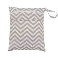 1个可重复使用的防水干湿两用袋，带拉链口袋，适用于泳衣、湿衣服、旅行、海滩、泳池、日托、瑜伽、健身等场合。 - 彩色 - 查看 9