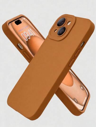 Premium Minimalist Solid Brown Phone Case | Ultra-Thin Minimalist Style | No Decoration Design | Shock-Proof, Anti-Slip, Scratch-Resistant | Compatible With IPhone 17/17 Pro/17 Pro Max/17 Air, 16/15/14/13/12/11/Pro/Pro Max/Plus, S20-S25/FE/Ultra, A56 5G Series | Impact Protection | Perfect Gift For Birthday, Valentine's Day, New Year | Phone Case & Accessories,International Version, Not The Domestic Version