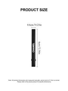 CHANEL 韩版时尚百搭黑色发夹。侧分刘海发夹。女生刘海发夹。高端字母发夹。 - 黑色 - 查看 7