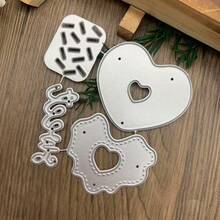 Cake Cutting Mold, Balloon Theme Die-Cut Set, Embossing Template, Card Making Mold, Suitable For Card Making, Scrapbooking, DIY Photo Album And Paper Card Decoration Creative Projects - DX348 - View 4
