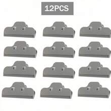 3/6/18pcs Plastic Ziplock Bag Clips - Large Portable Kitchen Storage Sealing Clips For Sealing Bread, Snacks And Food Bags | Durable, Easy-To-Use Clips, Home Organization, Food Storage Solution | Modern Kitchen Accessories | Durable Plastic - Multicolor - View 10