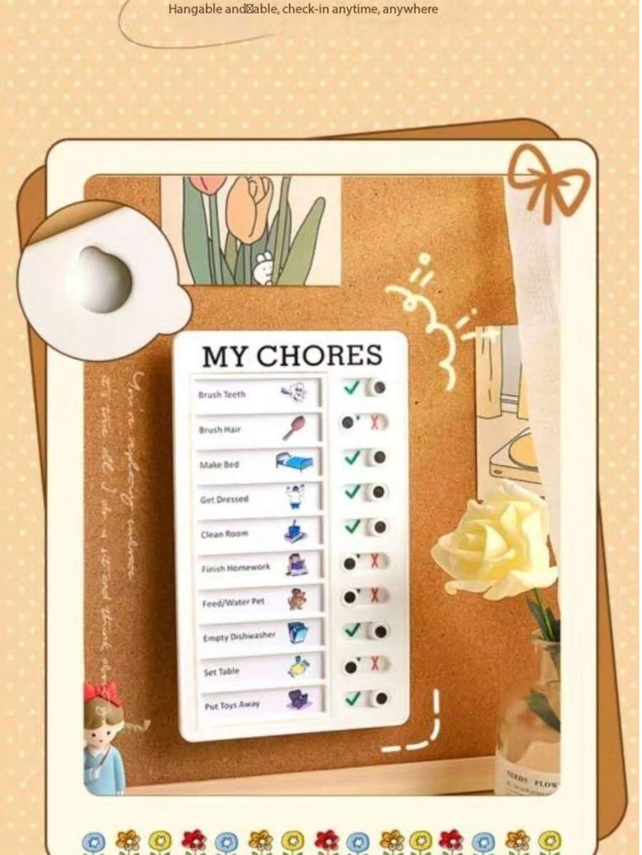 一套青少年自律工具，可替换纸张，方便携带，精致美观，是理想的生日礼物 - 彩色 - 查看 1