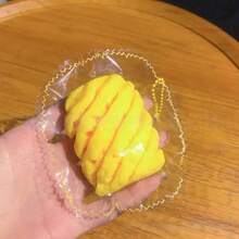 Hyper-Realistic Soft Squishable Stress Relief Toy, Apple, Orange, Persimmon Fruit Squishy Slow Rebound Squeeze Toy - Multicolor - View 15