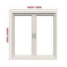 Màn chống muỗi mùa hè mới, thiết kế khóa kéo đôi màu trắng, màn cửa sổ tự dính cho phòng ngủ, ban công, dễ dàng lắp đặt. - trắng - Xem 40