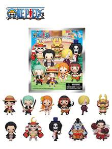 TOEI ANIMATION 1PC One Piece Officially Licensed Random Character Blind Bag Keychain Cute Anime Character PVC Keychain Exquisite Super Value Surprise Blind Bag Gift For Fans And Friends - Multicolor 1 - View 4