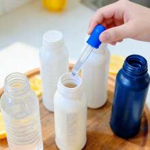 Bộ 1/3/5 ống nhỏ giọt bằng nhựa có đầu bi silicon, ống nhỏ giọt silicon, ống nhỏ giọt có vạch chia, thích hợp để làm nến, trị liệu bằng hương thơm, thêm hương liệu và chất tạo màu. - 1 bộ - Xem 3