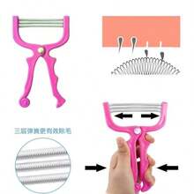 Multi-Functional Facial Hair Removal Device, Spring Coil Face Hair Remover, Lip & Chin Hair Trimmer Tool - Upgraded Version - View 11