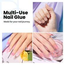 Beetles HEMA-Free Nail Tips Glue Kit, All-In-One Nail Extension Kit For Press On False Nails, DIY Salon Manicure At Home - 1Pcs 10Ml Hema-free Nail Glue Gel - View 7