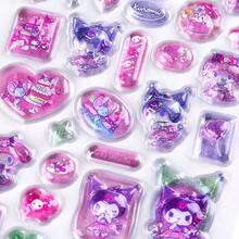 3D Embossed Bubble Sticker Diamond Gem Sticker Girl Cute And Good Looking, Can Decorate Phone Case, Adhesive And Not Easy To Fall Off, Some Styles Pattern Details And Colors May Have Slight Differences, Randomly Shipped - Multicolor - View 4