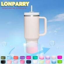 2 - Pack Silicone Boot 30 40 OZ Cup, Boots Accessories, Non - Slip Tumbler Bottom Protector Cover, Noise Reduction Protective Sleeve H2.0/ IceFlow 20oz 30oz - màu xanh da trời - Xem 8