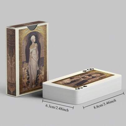 YFOPEN Egyptian Themed Playing Cards, Explore The Secrets Of Ancient Egypt, Each Illustration Unique, International Standard Size 88*63MM, Creative Cards, Party Board Games, Tabletop Games, Distinctive Illustrations, Durable Material, Category: Standard Poker Deck