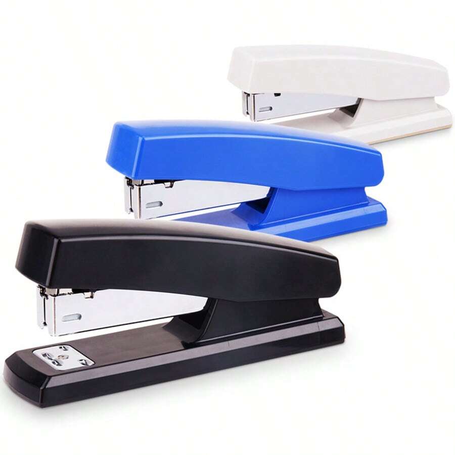 1 Set Student Stapler, Suitable For 20 Pages Standard Binding, No.12 Stapler - Conventional - View 1
